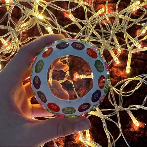 Colorful Mosaic Candle Holder - Picture 6 of 9